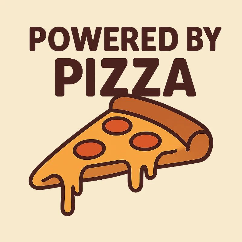 Powered by Pizza Motivational Design