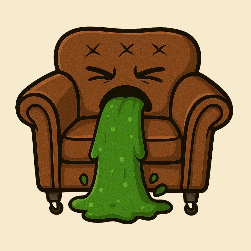 Couchi vomit