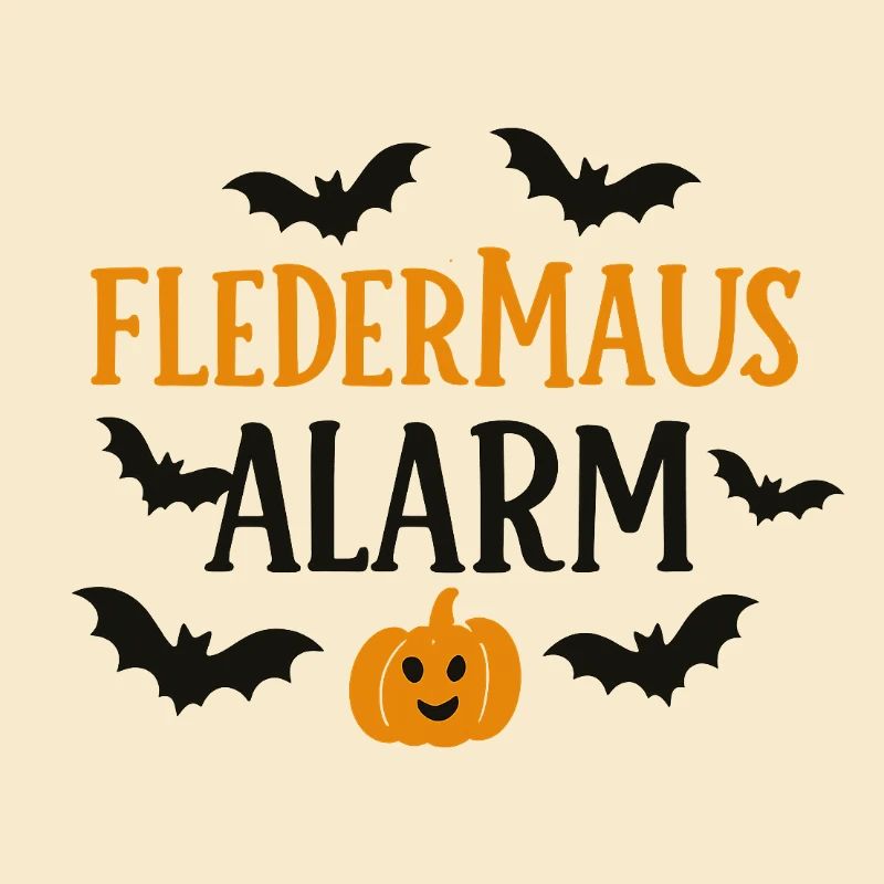Conception d’alarme de citrouille de chauve-souris