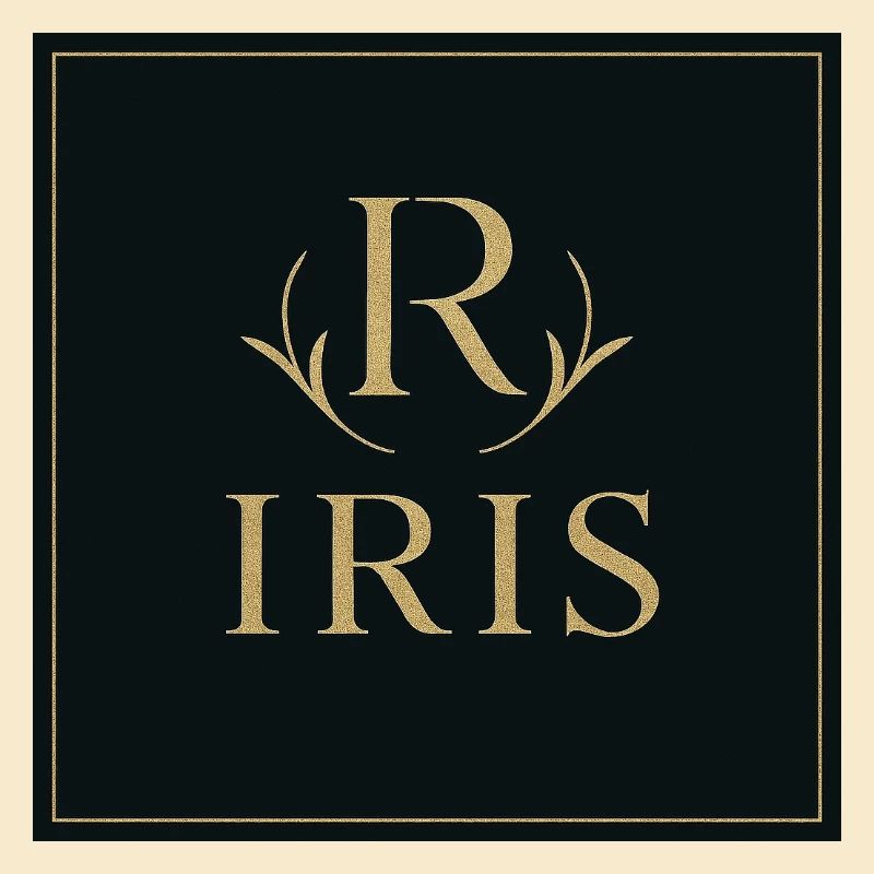 Iris Monogram Gold