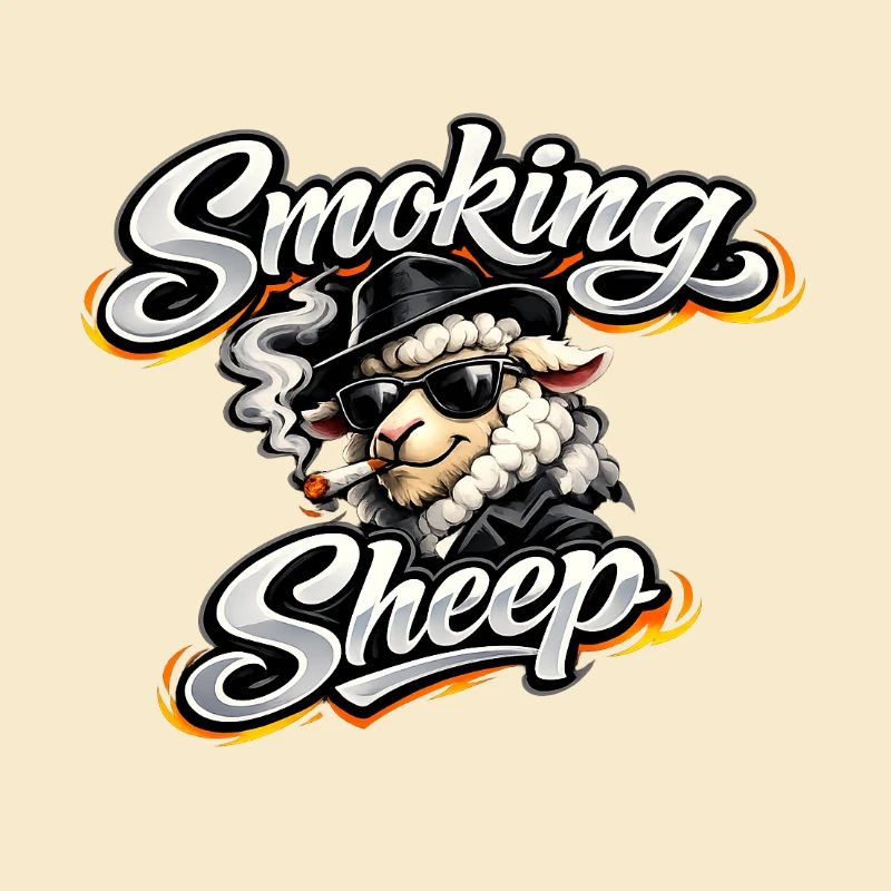 Smoking sheep with style