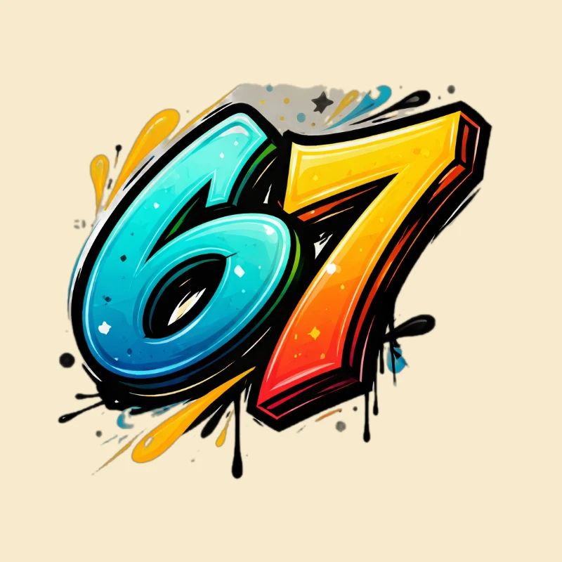 Explosion de couleurs Graffiti 67