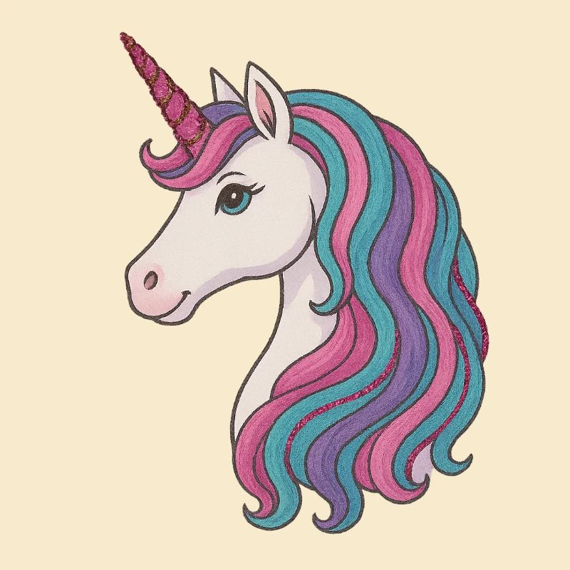 Pastell-Einhornmähnen-Delight
