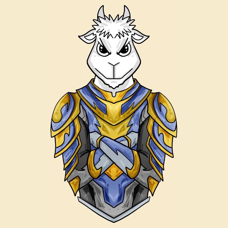 Knight Goat cool