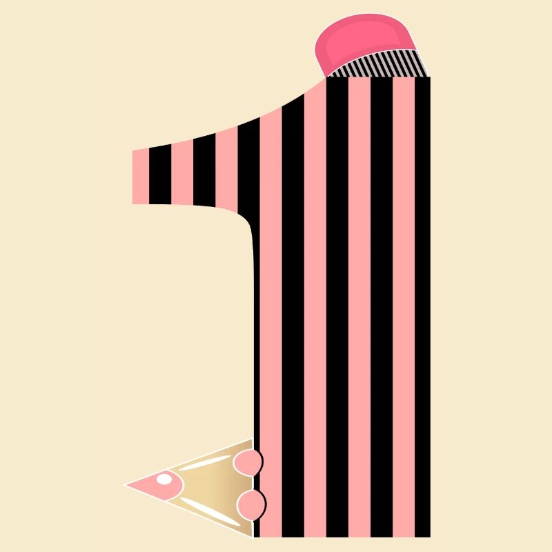 NUMÉRO 1 - CRAYONS NUMÉRO UN