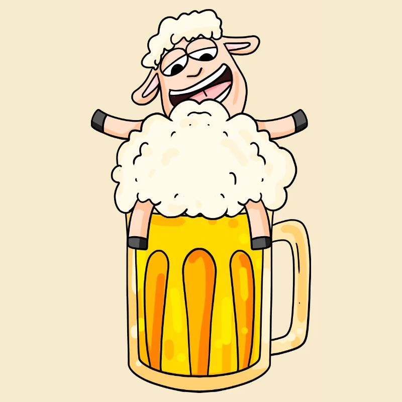Beer Sheep Comic