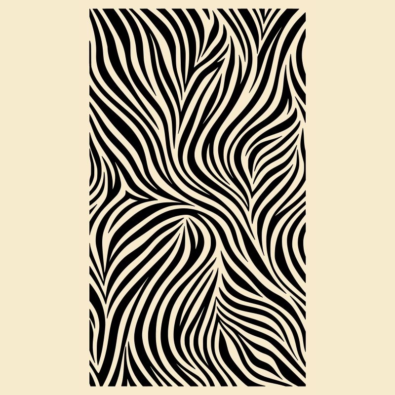 Zebra Stripe Zebra Pattern Stripe Black White