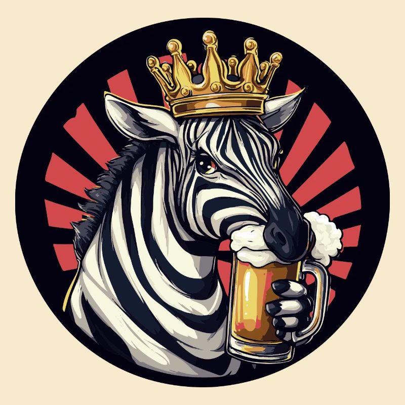 Zebra Bier Comic