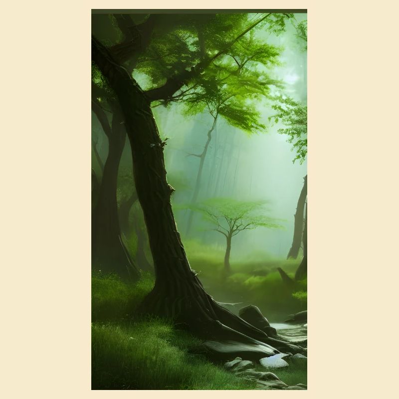Silent forest magic