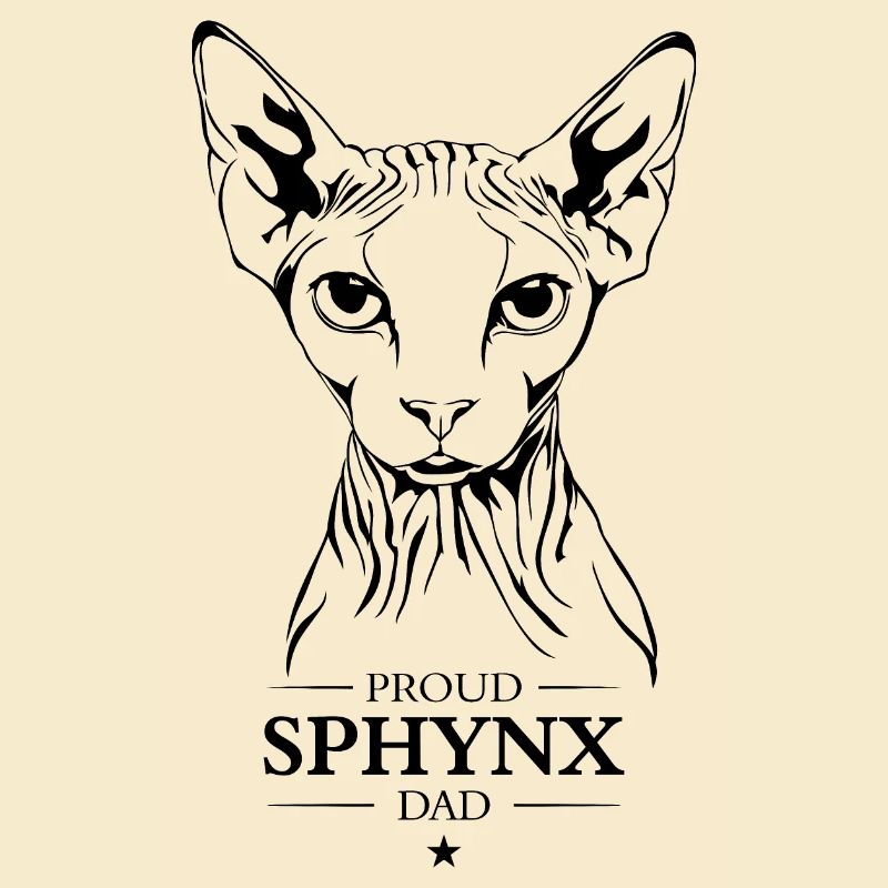 Sphynx Dad Cat Cats Wilsigns