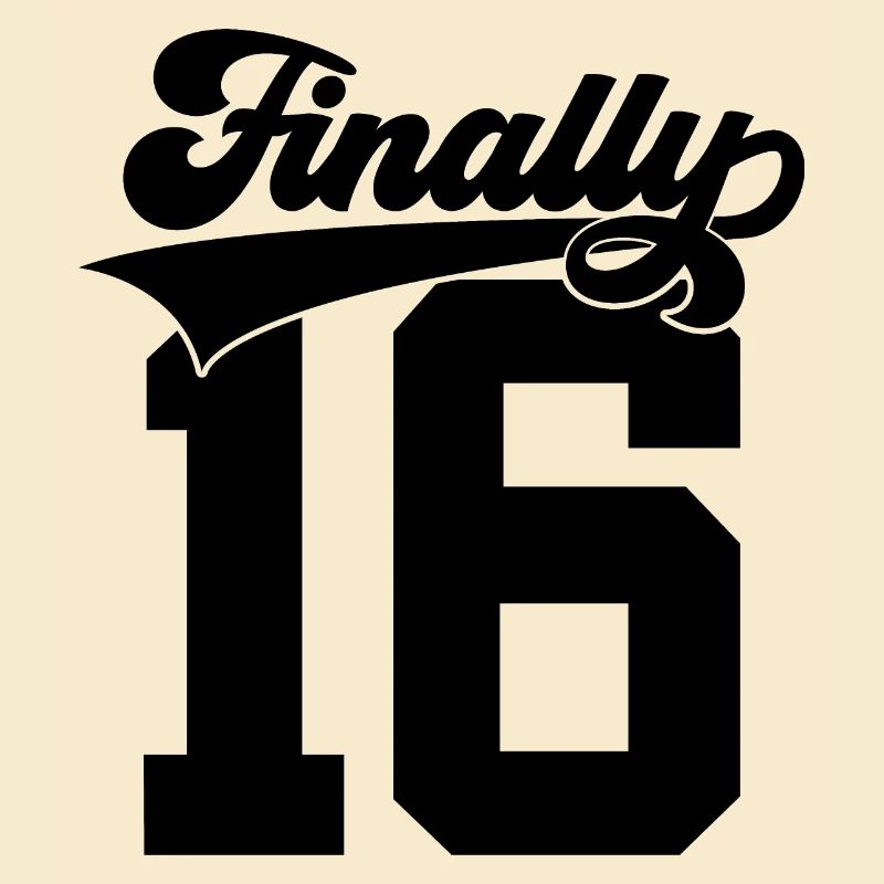 FINALLY 16 GEBURTSTAG COLLEGE