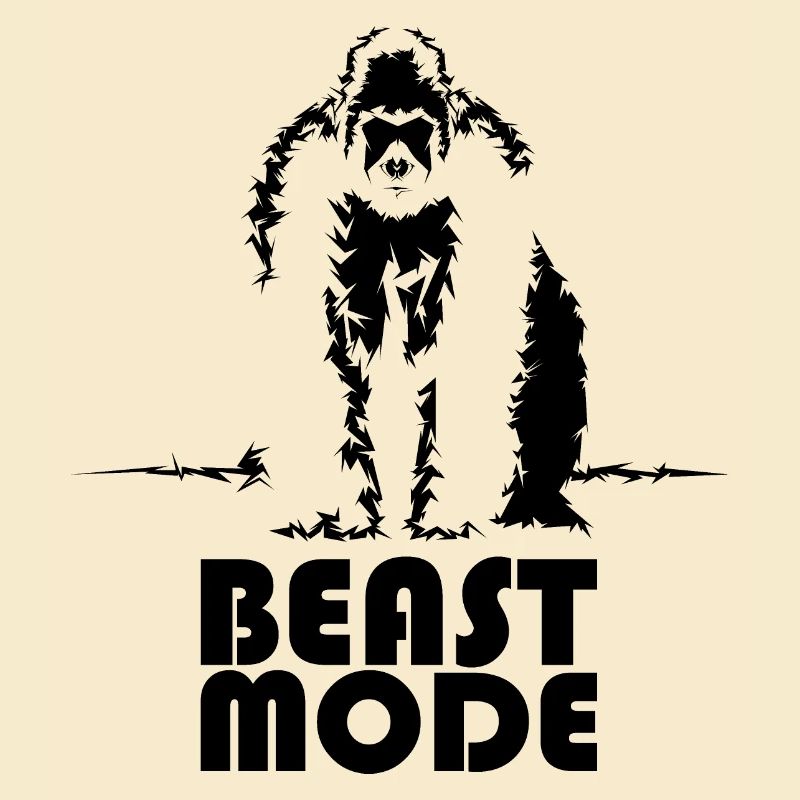 Icône du mode bête Gorilla Monkey Monkey Monkey Icône