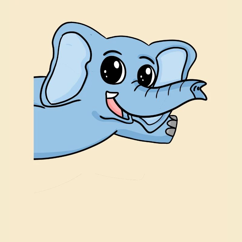 Elephant Greeting Greeting