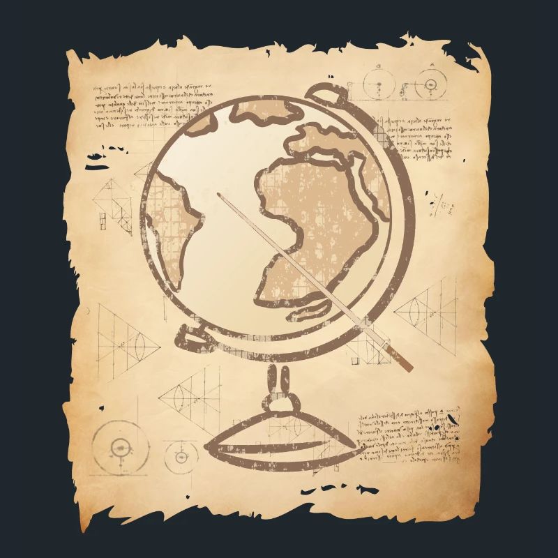 Géographie - Vintage Globe & Pointer