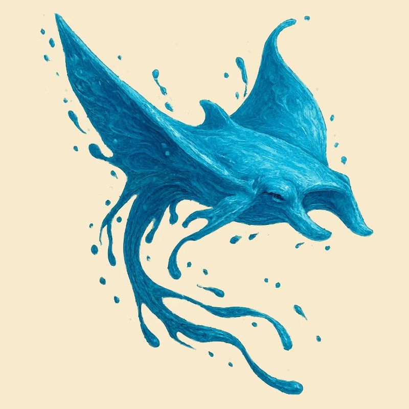 Manta fluide