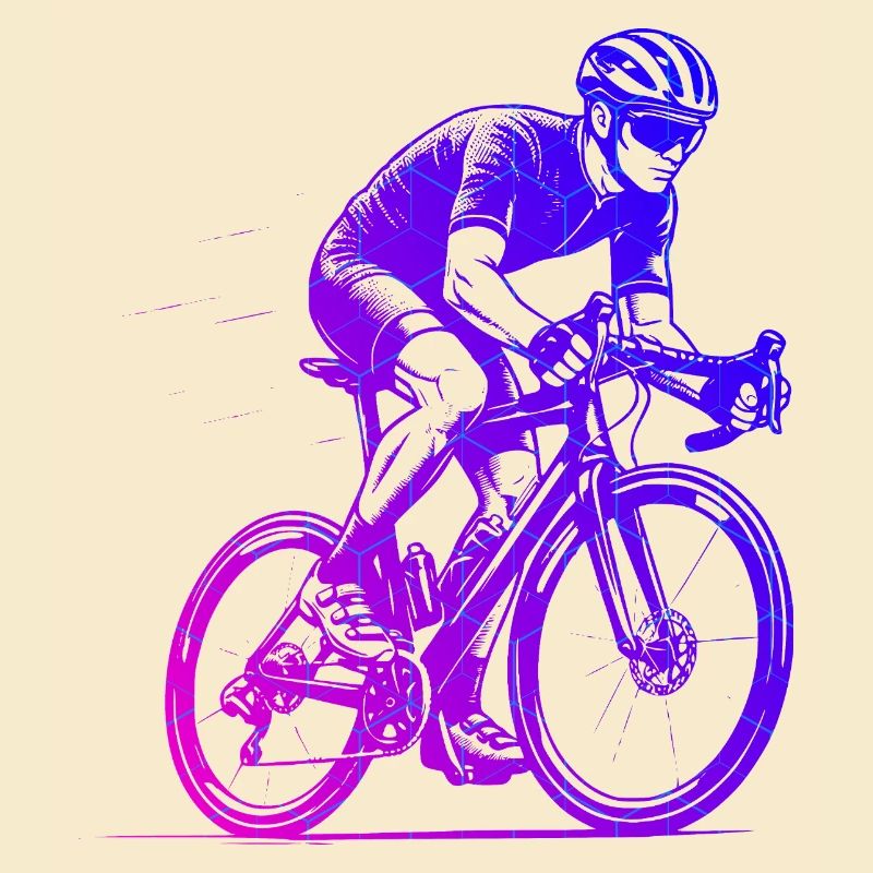 Déclaration directe sur le vélo de route