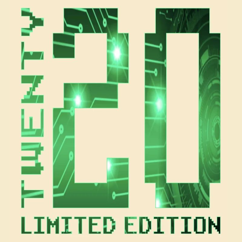 20. Geburtstag Gamer Pixel Geschenkidee