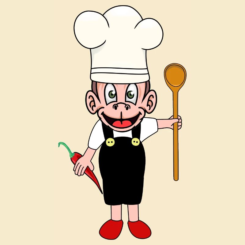 Monkey Monkey Cooking Amateur Chef Host