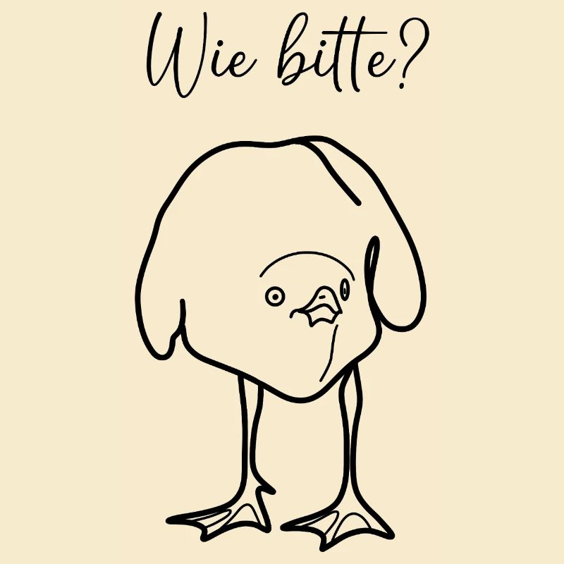 Wie bitte?