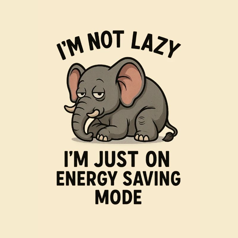 The Lazy Elefant