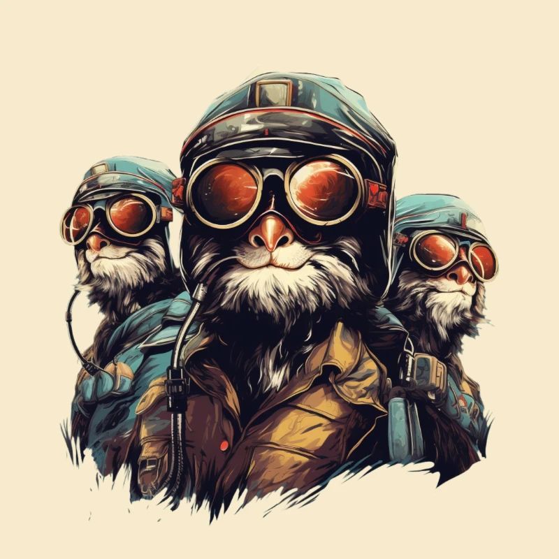Chats aviateurs