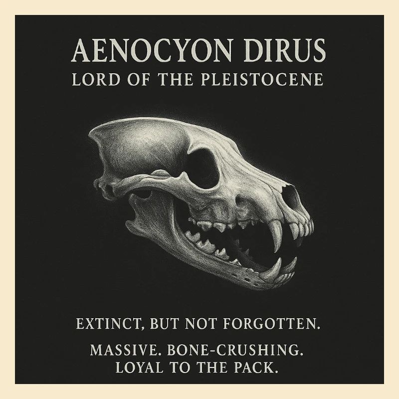 Schattenwolf - Aenocyon Dirus