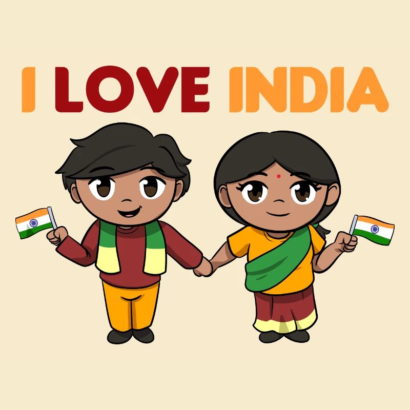 Inde Inde Hindu Pride Drapeau Pays I Cadeau