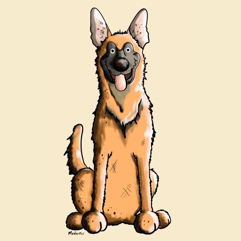 Happy Malinois - Belgian Shepherd Dog