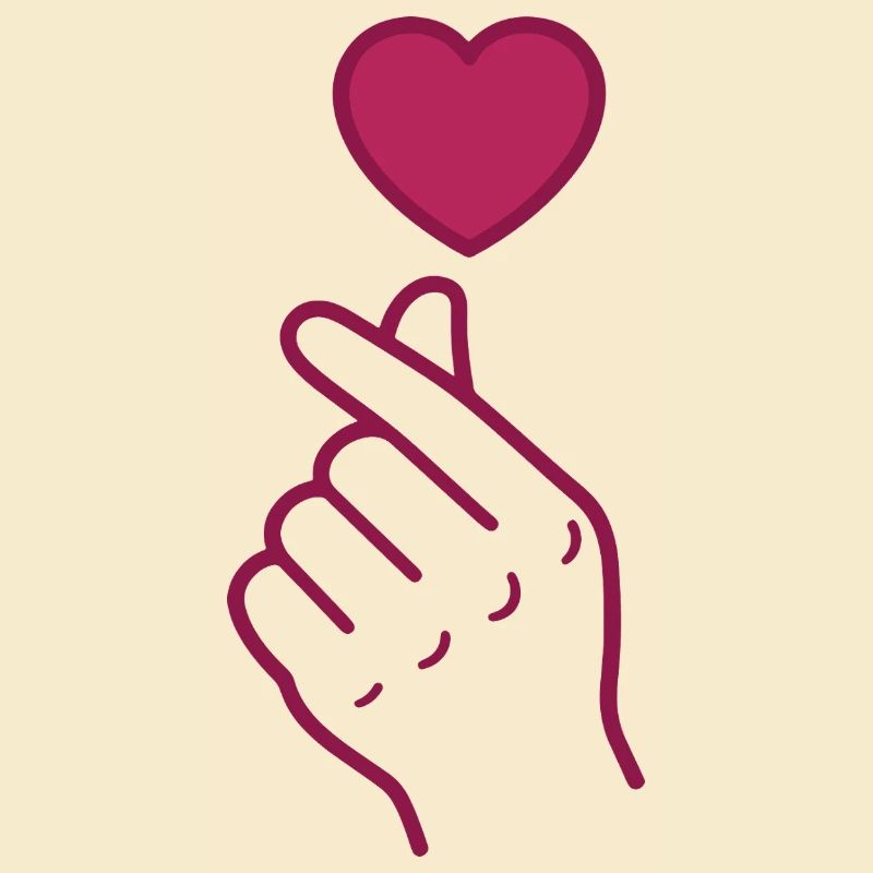 Doigts Coréens Amour Kpop Musique coréenne Corée