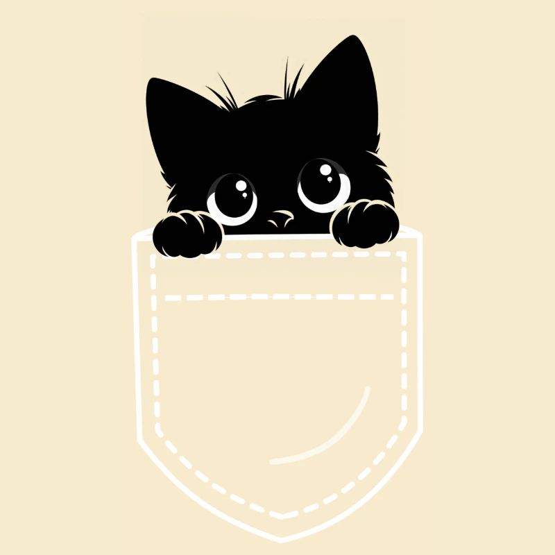 Schwarze Katze