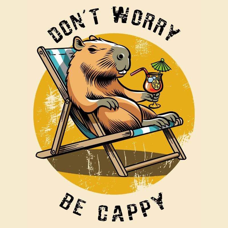 Non preoccuparti sii Cappy - Capibara - Vacanza