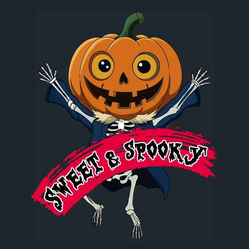 Funny Dancing Happy Halloween Skeleton