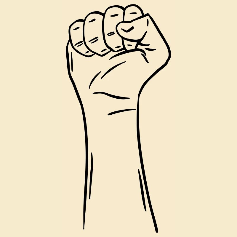 Hand Faust 2 / Faust / Kampf / Protest