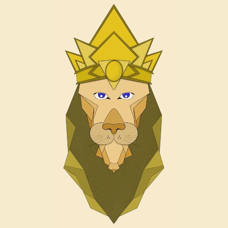 Polygonaler Kaiserlöwe