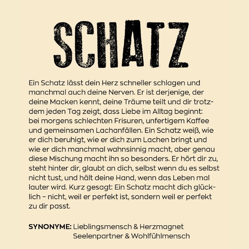 Schatz Definition