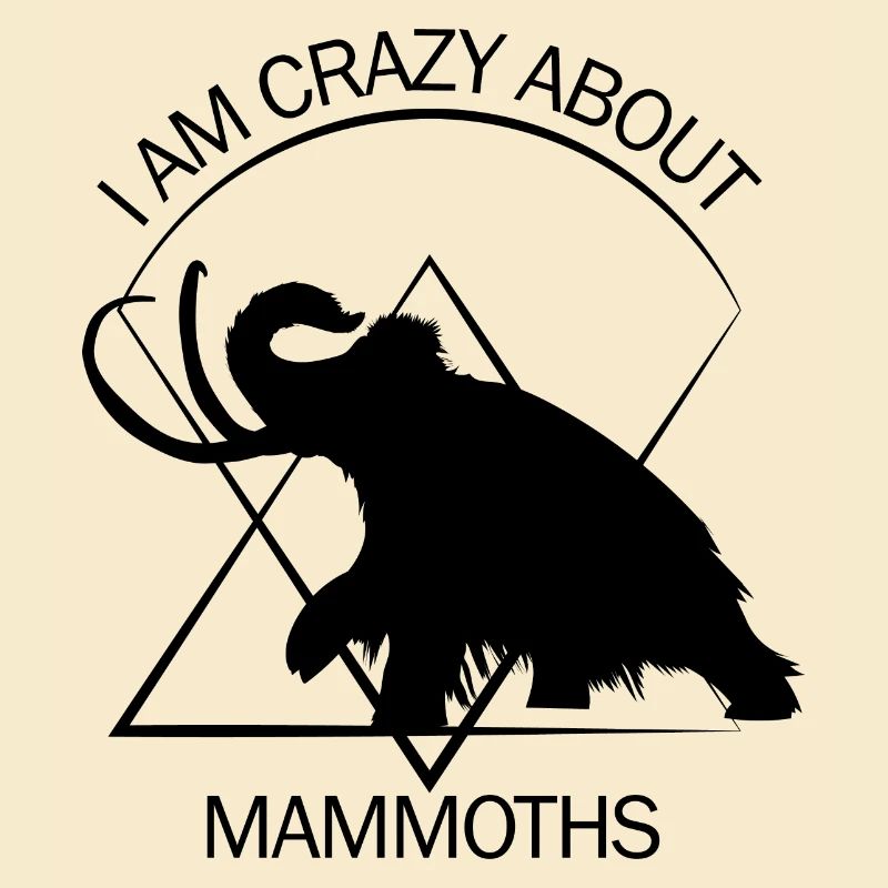 Funny Mammoth Stone Age Ice Age Design Prehistoric