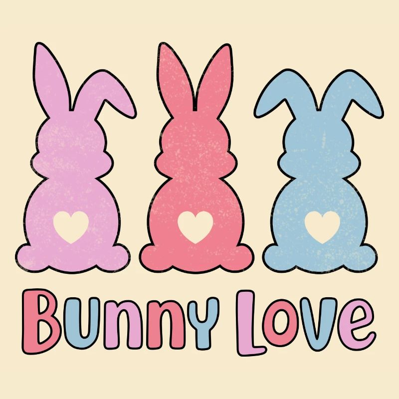Easter Bunny Rabbit - Bunny Love