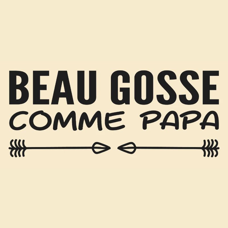 Beau gosse comme papa