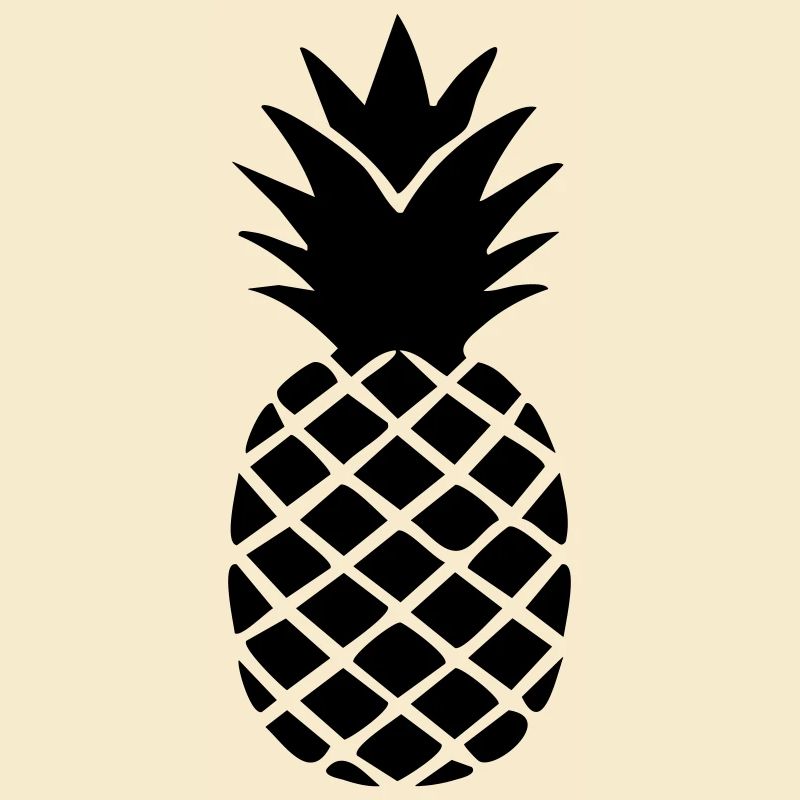 Silhouette ananas – Style tropical statement