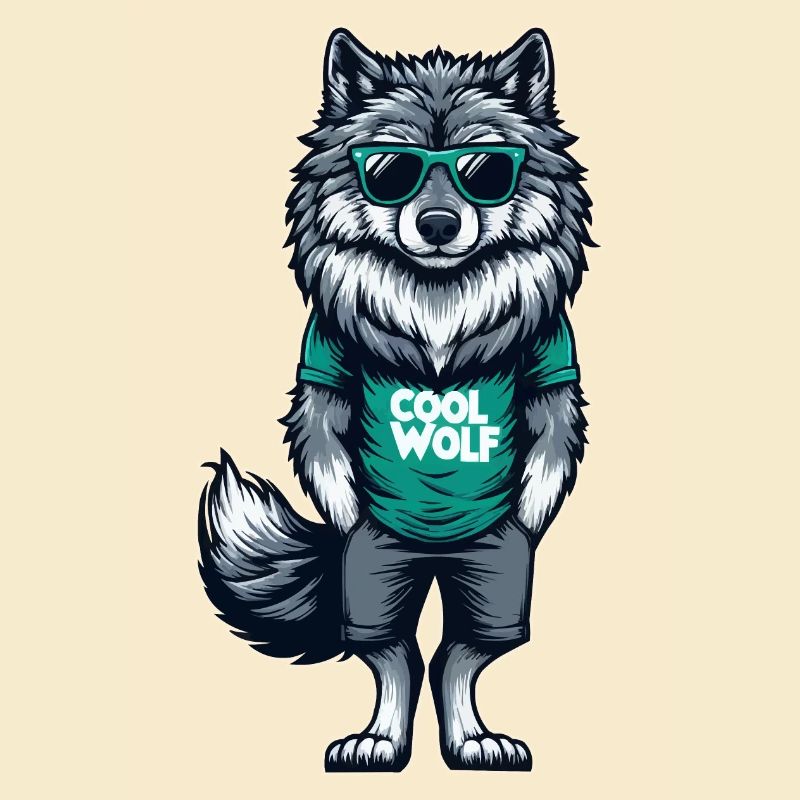 Loup cool