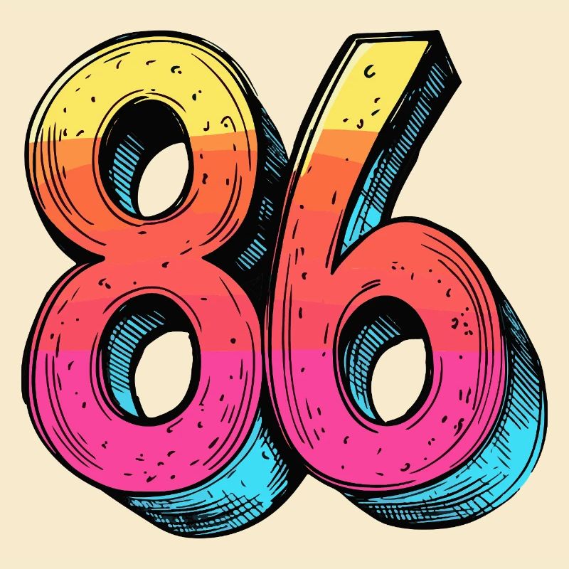 86 Symbole numérique