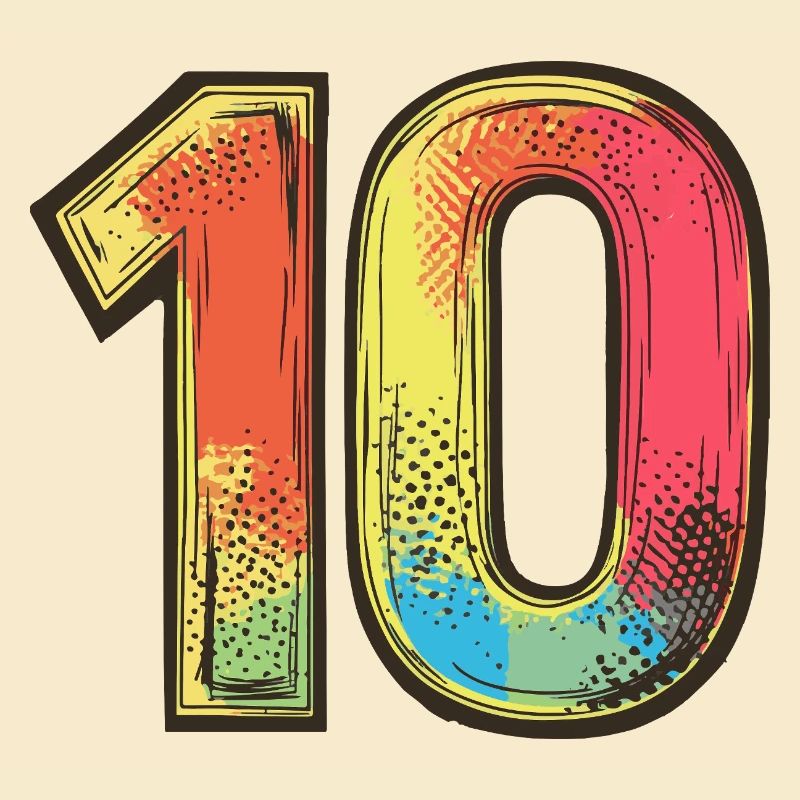 10 Symbole numérique
