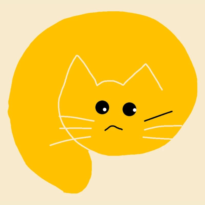 Cat yellow