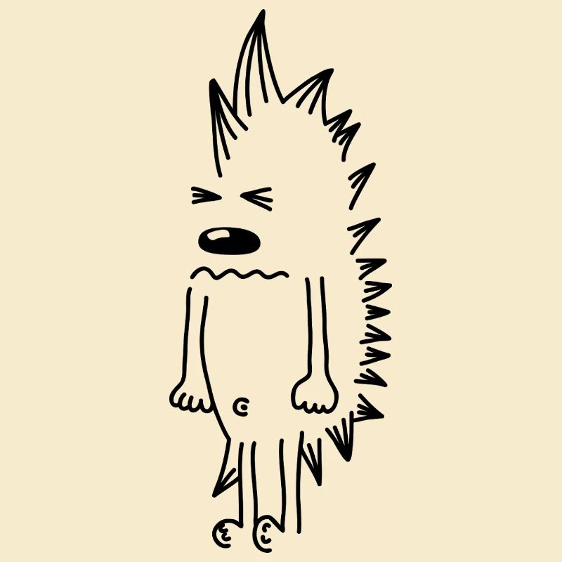 Grumpy Hedgehog – Kawaii Stinger Comic