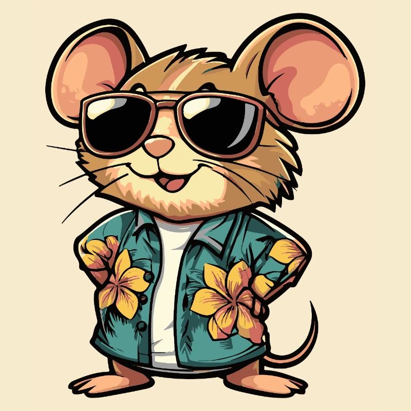 Mouse Comic Holiday