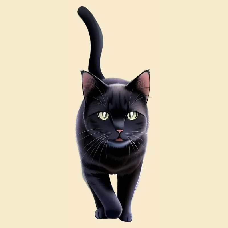 Le chat noir