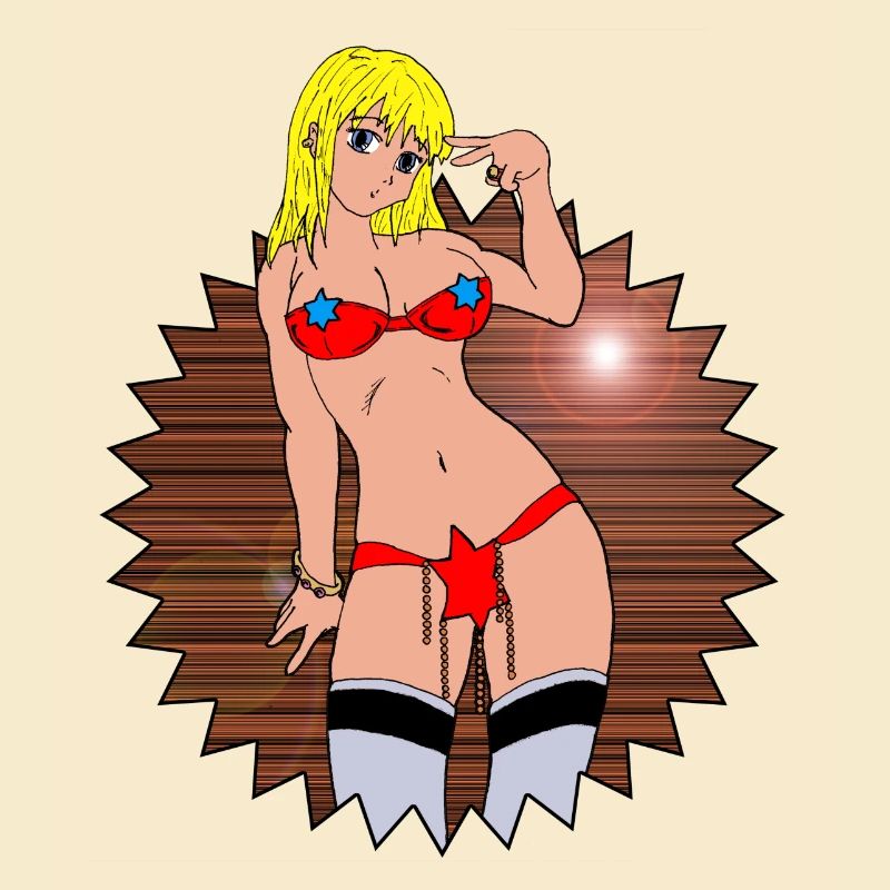 Festive bikini