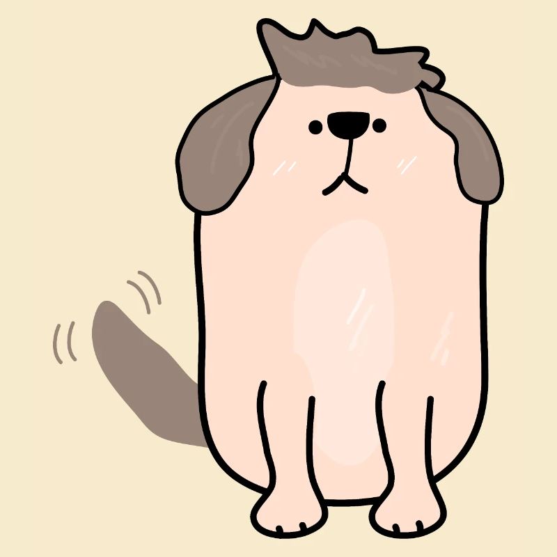 Charmant chiot de compagnie