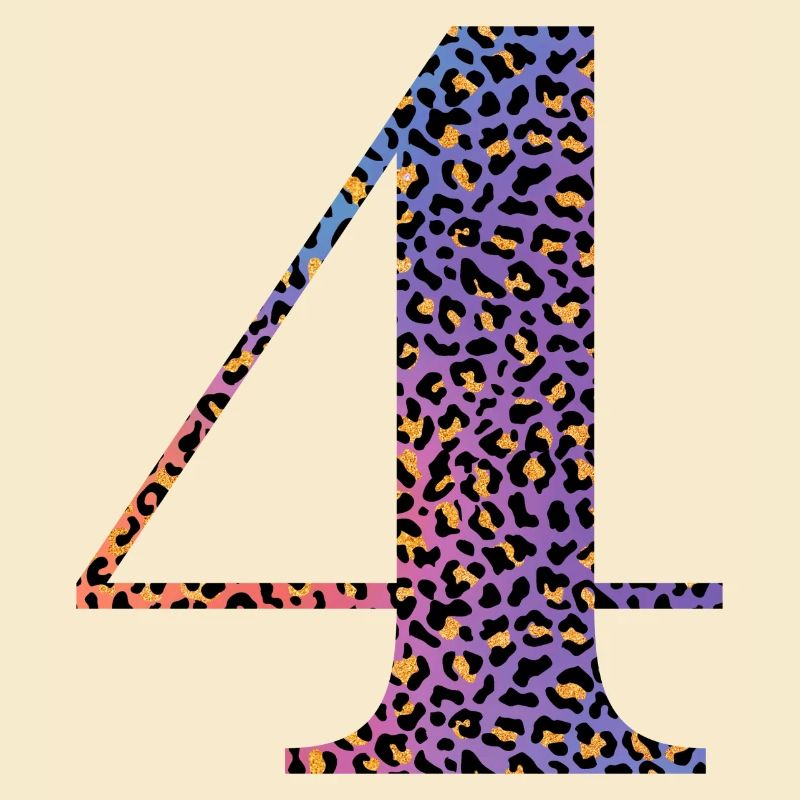 4e anniversaire léopard