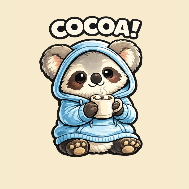 Sweat à capuche Cocoa Panda
